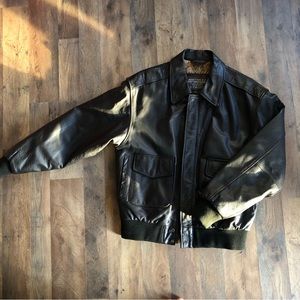 A-2 Leather Bomber Jacket U.S ARMY AIR FORCE